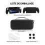 PALPOW 8 en 1 Kit D'accessoires Compatible avec PlayStation Portal, Pochette Portable Rigide avec Housse Protection en Silicone 