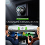 Adaptateur CarPlay Sans Fil, Changement 2 Smartphones par Bouton, Android Auto Sans Fil pour GPS Portable Voiture, Ultra Mini, C