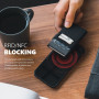 VULKIT Porte Cartes de Crédit avec Poches EDC et Fenêtre d'identification RFID Bloquant Le Portefeuille de Carte Pop Up Portefeu
