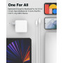 Chargeur Mac Book Pro, 96W Chargeur USB C Compatible avec MacBook Pro 16/15/ 14/13 Pouces, MacBook Air 2020/2019/ 2018, iPad, Al