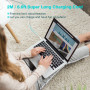 Chargeur Mac Book Pro, 96W Chargeur USB C Compatible avec MacBook Pro 16/15/ 14/13 Pouces, MacBook Air 2020/2019/ 2018, iPad, Al