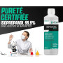 EQM - ECO-301 - Alcool Isopropylique Pur à 99,9% - 500 ML - Nettoyage de composants électroniques, objectifs et écrans - Nettoya