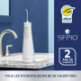Waterpik WF-27 Pearl, Hydropulseur Sans Fil, Recommandé par l’UFSBD, Jet dentaire Rechargeable, Elimine la Plaque, 2 Niveaux de 