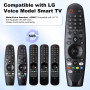 Télécommande pour LG Smart TV,Universelle Magic Remote AKB75855501 MR19BA MR20GA MR21GA MR22GA MR23GA, Télécommande Compatible a
