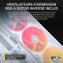 CORSAIR Frame 4500X LX-R RGB Link Boîtier PC Moyen-Tour en Verre Panoramique – Système de Fixation du Ventilateur InfiniRail, Pe