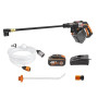 WORX Nettoyeur Haute Pression sans Fil Brushless 20V Hydroshot WG633E, Outil Mobile sans raccord d'eau Fixe, livré ave 1 Batteri