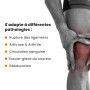 Flytex Maintiens de compression pour genoux et jambes V2 noir