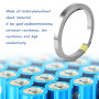 Plaque Nickel Bande Ruban 0,15 x 8 mm Bande de Nickel pour batterie 18650 Spot Soudure Compatible pour Spot Soudeur Mach