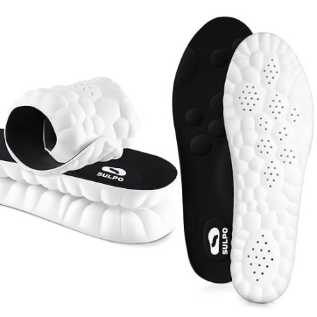 SULPO SPORT Semelles orthopédiques - Chaussures sportives, travail et loisirs - Confort, amortissantes, absorption des chocs et