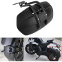 Gard-Boue Arrière Pour Moto, Garde-Boue Arrière en Acier Inoxydable Convient pour 12-18" Pneus