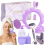 Skin care, Skincare kit, coffret soin visage femme, coffret cadeau femme anniversaire, idee cadeau femme, guasha pour visage, ro