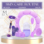 Skin care, Skincare kit, coffret soin visage femme, coffret cadeau femme anniversaire, idee cadeau femme, guasha pour visage, ro