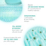 FOREO LUNA 4 mini brosse nettoyante et massante visage - Brosse premium - Améliore l'absorption des soins - Accessoires de voyag