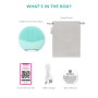 FOREO LUNA 4 mini brosse nettoyante et massante visage - Brosse premium - Améliore l'absorption des soins - Accessoires de voyag
