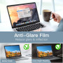 JETech Protection D'écran pour MacBook Pro (2016-2022, M1/M2) / MacBook Air (2018-2020, M1), 13 Pouces, Anti-Reflet Film Mat, An