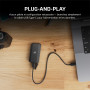 CORSAIR EX400U SURVIVOR 1 To USB4 SSD Externe – Jusqu’à 4 000 Mo/s en Lecture, 3 600 Mo/s en Écriture, Stockage NVMe IP55 robust