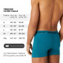 ANTONIO ROSSI (lot de 12) boxers ajustés pour hommes - Boxers pour hommes avec ceinture élastique