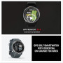 Garmin Approach® S44 Essential Golf GPS Smartwatch Écran AMOLED Fonctionnalités sur Le Terrain Lunette en Aluminium argenté avec