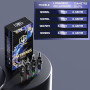 Kit de Machine à Tatouer Rotative Sans Fil POSEIDON avec 20 Cartouches d'Aiguilles,Encres & 2 Batteries Rechargeables | Pistolet