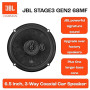 JBL Stage3 Gen2 68MF Haut-Parleurs Voiture Coaxiaux 3 Voies 16,5cm (6,5 Pouces) 560W Pack de 2 - Hi-FI Audio Automobile Basses P