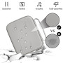 APKOL Sac de Transport pour DJI OSMO Mobile 7/8/7Pro, Coque de Voyage Rigide Imperméable avec Poignée et Bretelle – Portable, An