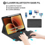 JADEMALL Coque Clavier pour Xiaomi Pad 8/8 Pro/Xiaomi Pad 7/7 Pro 11.2" 2026/2025, AZERTY Clavier Français Détachable Magnétique