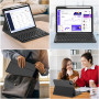 JADEMALL Coque Clavier pour Xiaomi Pad 8/8 Pro/Xiaomi Pad 7/7 Pro 11.2" 2026/2025, AZERTY Clavier Français Détachable Magnétique
