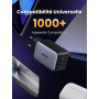 UGREEN Nexode 65W Prise Chargeur Triple USB C Charge Rapide Tech GaNInfinity Compatible avec iPhone 17 Pro Max Air 16 15 14 13 1
