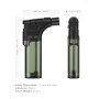 Lot de 2, VVAY Mini Chalumeau Gaz, Briquet Tempête à Gaz Rechargeable (Gaz Non Inclus)