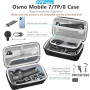 FPVtosky Osmo Mobile 8/7/Osmo Mobile 7P Étui, Sac de Rangement Portable en Nylon pour DJI OSMO Mobile 8/7/7P Head Stabiliser/Om