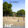 Imou 4G LTE Caméra Solaire avec Carte SIM, 10MP(5MP+5MP)Caméra Surveillance WiFi Extérieure sans Fil Double Objectif, AOV 24/7 E
