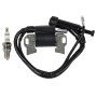 OuyFilters Carkio Bobine d'allumage W/Bougie d'allumage Gx240 GX270 Gx340 Gx390 8 9 11 13hp Moteur Neuf