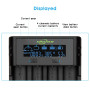 4 Emplacements 21750 21700 Chargeur de Batterie,SUNLYTOUR 4 Emplacements Ni-MH AA 21750 21700 18650 Chargeurs de Piles 21700 186