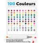 Chen Rui 100 Couleurs Feutres a Alcool avec App, Feutres Coloriage Adulte, Marqueurs Double Pointe (Pinceau & Biseautée), Marque