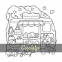 Coco Wyo - Mon petit monde cosy - Coloriages mignons et cocooning - Cosy colo