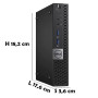Micro PC Desktop DELL OptiPlex 7040 | Core i7 bis 3 60 GHz Windows 11 Pro | 16 GB RAM SSD 240 GB | USB 3 1 HDMI Mini Computer Fe