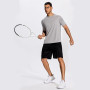 Hioutdoor Lot De 3 Ou 5 T-Shirts De Sport Fonctionnels pour Homme - Manches Courtes Respirant - SéChage Rapide D'EntraîNement à