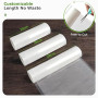 Diboniur Sac Sous Vide Alimentaire, 3 Rouleaux 28/25/20 x 300cm Sac Sous Vide, Réutilisable Sachet Sous Vide Alimentaire, Convie