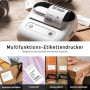 Phomemo M220 Imprimante d'étiquettes Bluetooth Étiqueteuse Imprimante Etiquette - Portable Thermique Convient pour Bureau,Transp