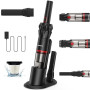 Akitas Aspirateur à Main sans Fil Puissant H2 – Ultra-léger 0,5 kg, Jusqu’à 26 Min d’Autonomie, Filtre HEPA & Acier, Accessoire