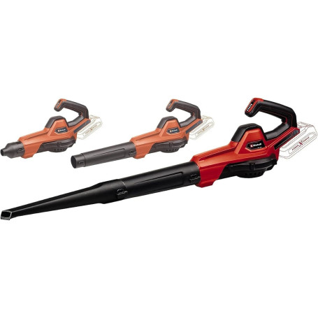 Einhell Souffleur sans Fil GE-UB 18/250 Li E-Solo Power X-Change (18 V, Vitesse d’air 250 km/h, Tube en 3 Parties) Livré sans Ba