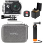 AKASO EK7000 Caméra Sport Kit de Poignée Flottant - Comprend 4K 30FPS EK7000 Action Camera, Poignée Flottant Etanche pour Camera