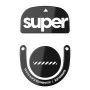 Superglide2 - Nouvelle Surface texturée à Vitesse contrôlable, Pieds de Souris/Patins en Verre Ultra résistant, Semelle Lisse et