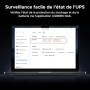 UGREEN NAS UPS, Alimentation de Secours CC 120W, Protecteur Contre surtensions, 12000mAh, Compatible exclusivement avec NAS DXP2