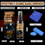 Meoeot Nettoyant Vitre Voiture, 100ML Extra Fort Automobile Nettoyant Film D'Huile Spray, Film Oleophobe Vitre Voiture Retrovise