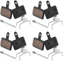Zacro Plaquettes de Frein de vélo, Disques de Frein, Plaquettes de Frein à Disque, Plaquette de Frein pour Tektro Shimano TRP De