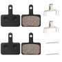 2 Paires Plaquette de Frein VTT 35 * 3 * 4mm,Plaquette de Frein Trottinette Electrique,Plaquette de Frein Velo,Plaquette de Frei