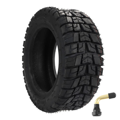 Geieold 11 Pouces 100/65-6,5 Électrique Scooter Vide Roue Pneu Pneu sans Tuyau pour DT Widen Offroad Pneu avec Valve de Pneu