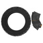 Povxlum Pneu ExtéRieur de Chambre à Air 255X80 pour Scooter éLectrique 10X Dualtron KuGoo M4 Mise à Niveau Pneu Tout-Terrain 10 