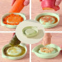 Norhogo Râpe en céramique, râpe à gingembre en céramique, livrée avec brosse, râpe à ail, râpe à légumes, pour gingembre, ail, o